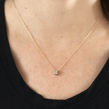 Ethical Jewellery & Engagement Rings Toronto - Alexandrite (June) Birthstone Bead Pendant in Yellow Gold - FTJCo Fine Jewellery & Goldsmiths