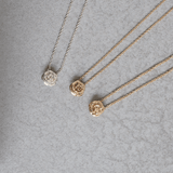 Ethical Jewellery & Engagement Rings Toronto - Parliament Rose Pendant in Yellow Gold - FTJCo Fine Jewellery & Goldsmiths