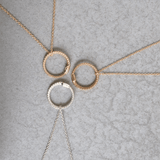 Ethical Jewellery & Engagement Rings Toronto - Parliament Ouroboros Pendant in Rose Gold - FTJCo Fine Jewellery & Goldsmiths