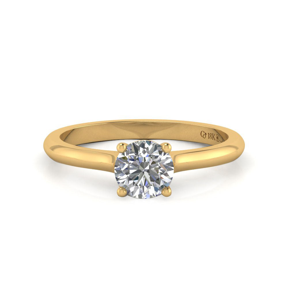 Ethical, Custom Ring-Traditional Love Note Solitaire | Toronto, Canada ...