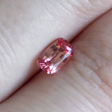 Ethical Jewellery & Engagement Rings Toronto - 0.66 ct Pink Medium Antique Cushion-Cut Chatham Laboratory Grown Sapphire - Fairtrade Jewellery Co.