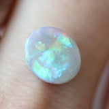 Ethical Jewellery & Engagement Rings Toronto - 1.60 ct Semi Black Oval Opal Cabochon - Fairtrade Jewellery Co.