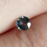 Ethical Jewellery & Engagement Rings Toronto - 0.21 ct Teal Round Mixed-Cut Sapphire - Fairtrade Jewellery Co.